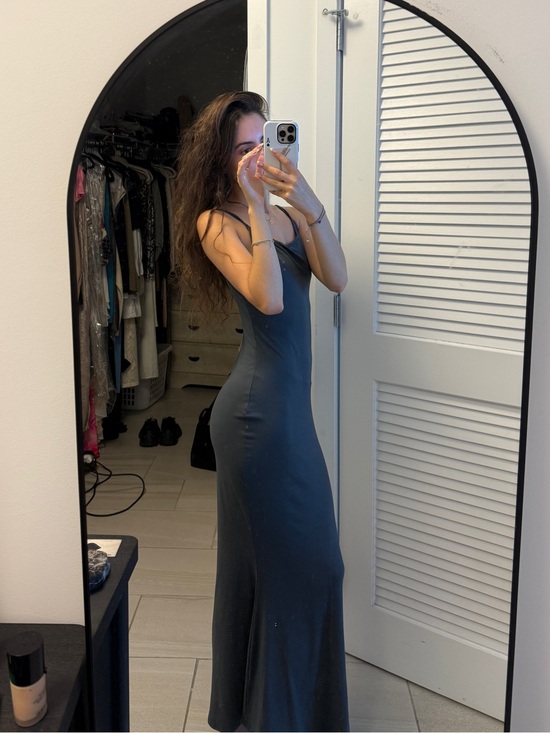 Dresses & Skirts - Sleek Onyx Slip Maxi Dress - Women